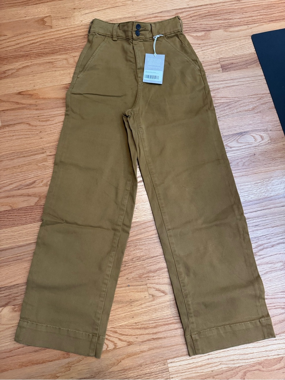 Everlane Cotton Wide Leg Pants
